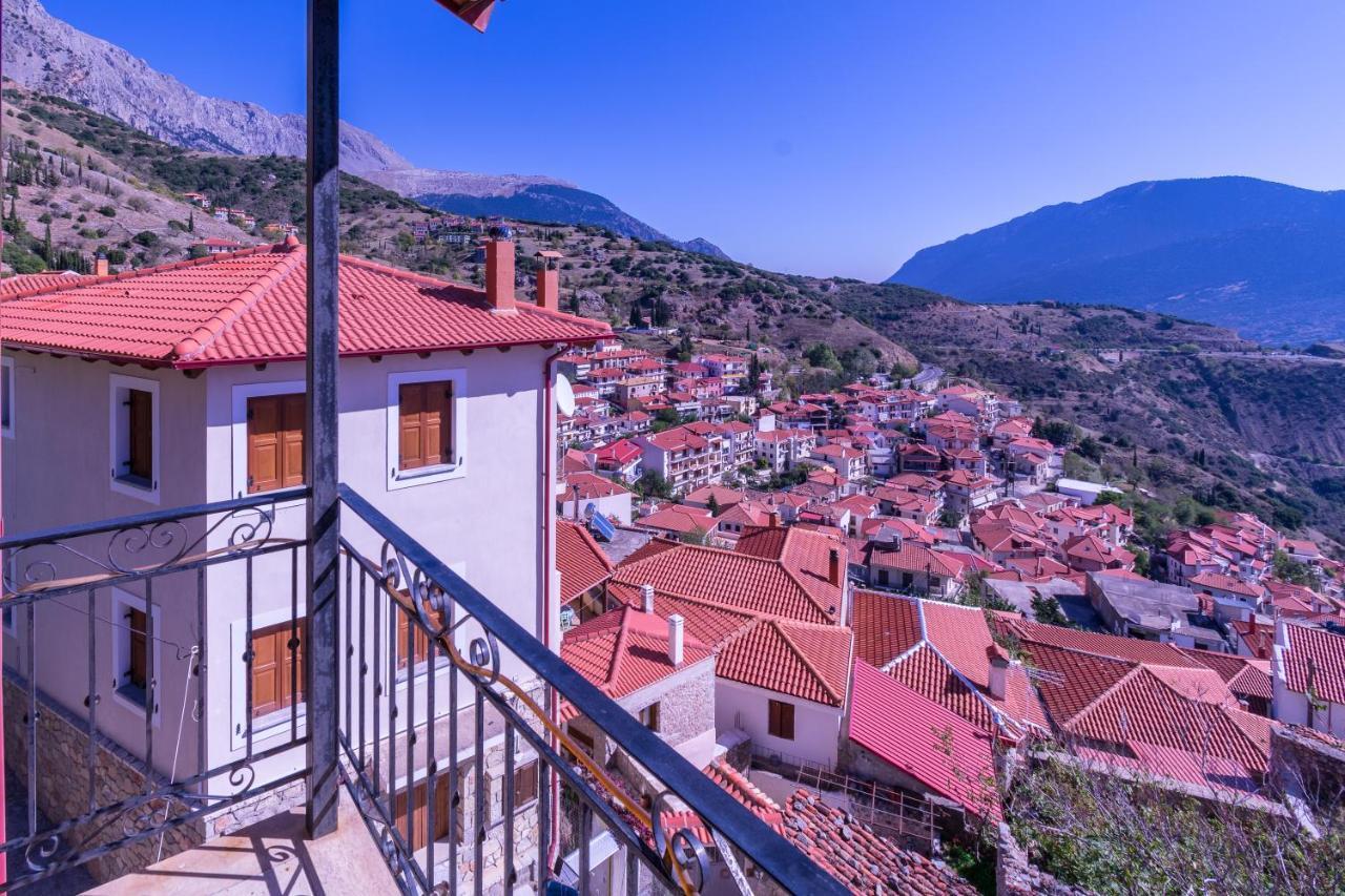 אראחובה Katsarou Apartments מראה חיצוני תמונה