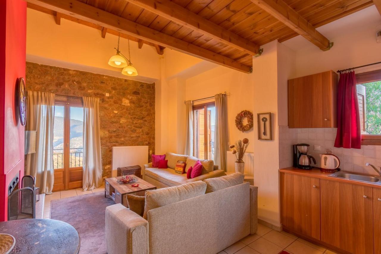 אראחובה Katsarou Apartments מראה חיצוני תמונה