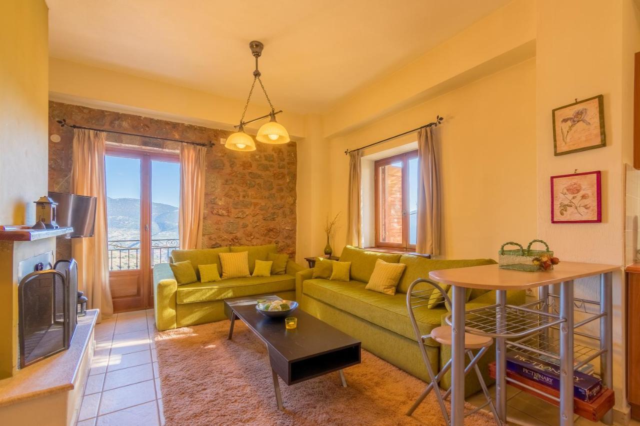 אראחובה Katsarou Apartments מראה חיצוני תמונה